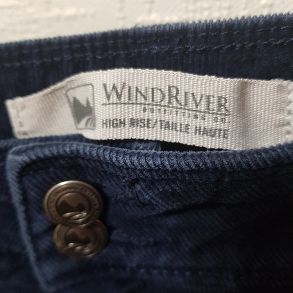 𝅺Windriver High Rise Blue Corduroy Pants - Picture 9 of 11